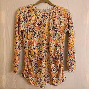 Floral Isabel maternity long sleeve rash guard by Ingid and Isabel